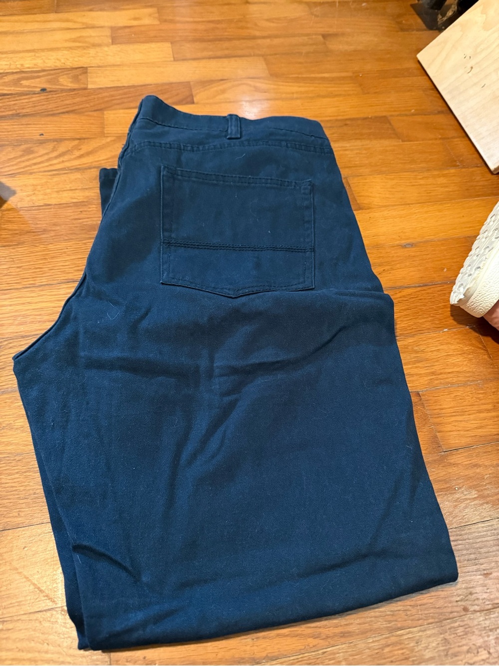 Men's Navy Classic Chino Pants